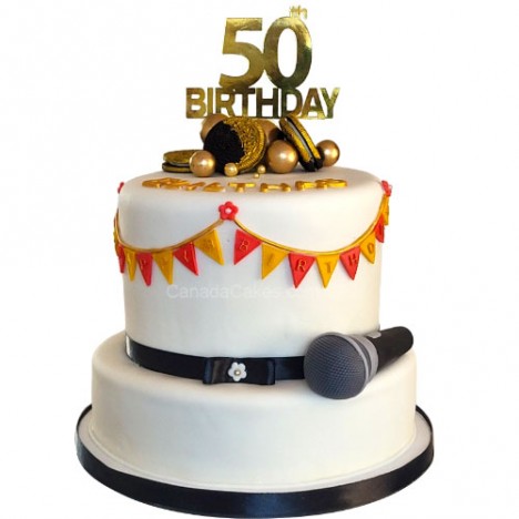 Mile Theme Cake