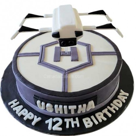 Tron Theme Cake
