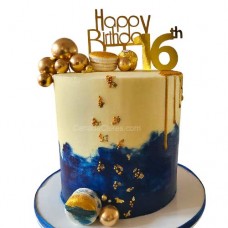 Gold and Blue